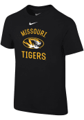 Missouri Tigers Boys Nike Retro Team Name T-Shirt - Black