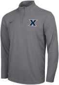 Xavier Musketeers Nike Intensity 1/4 Zip Pullover - Grey