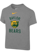 Baylor Bears Toddler Nike Retro Team Name T-Shirt - Grey