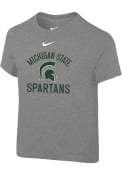 Michigan State Spartans Toddler Nike Retro Team Name T-Shirt - Grey