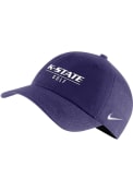 K-State Wildcats Nike Golf Campus Adjustable Hat - Purple