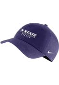 K-State Wildcats Nike Soccer Campus Adjustable Hat - Purple