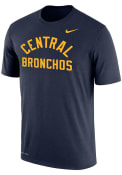 Central Oklahoma Bronchos Nike Core T Shirt - White