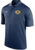 Central Oklahoma Bronchos Nike Varsity Polo Shirt - Navy Blue
