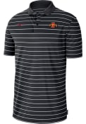 Iowa State Cyclones Nike Victory Stripe Polo Shirt - Black