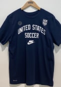 USMNT Nike Arch T Shirt - Navy Blue