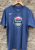 Team USA Nike Crest Fashion T Shirt - Navy Blue