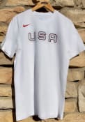 Team USA Nike Hockey T Shirt - White