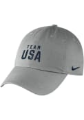 Team USA Nike 2021 Olympics Campus Adjustable Hat - Grey