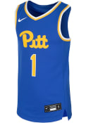Pitt Panthers Youth Nike Replica Basketball Basketball Jersey - Blue