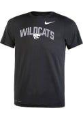 Nike Boys Black K-State Wildcats SL Legend Team Issue T-Shirt