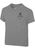 Michigan State Spartans Toddler Nike SL Team Issue T-Shirt - Grey