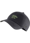Nike Grey K-State Wildcats Tactical Military H86 Adjustable Hat