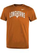 Texas Longhorns Youth Nike SL Legend Team Issue T-Shirt - Burnt Orange