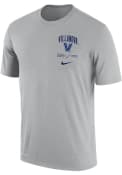 Villanova Wildcats Nike DriFIT Team Issue T Shirt - Grey