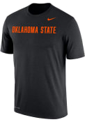 Oklahoma State Cowboys Nike DriFIT Cowboys Script T Shirt - Black