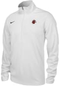 Nike Mens White Cincinnati Bearcats Vintage Bearcat Qtr Zip Pullover