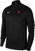 Nike Mens Black Cincinnati Bearcats Pacer Vintage Lockup Qtr Zip Pullover