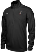 Nike Mens Black Cincinnati Bearcats Training Qtr Zip Pullover