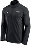 Nike Mens Black Cincinnati Bearcats Jordan Pacer Qtr Zip Pullover