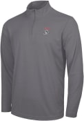 Nike Mens Charcoal Cincinnati Bearcats Intensity Vault Logo Qtr Zip Pullover