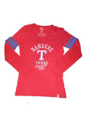 47 Texas Rangers Womens 3-Peat Scoop Neck Tee