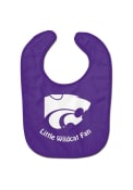 All Pro K-State Wildcats Baby Bib - Purple