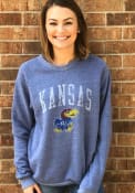 Kansas Jayhawks Alternative Apparel The Champ Fashion Sweatshirt - Blue