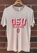 Ohio State Buckeyes Alternative Apparel Keeper Fashion T Shirt - Silver