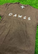 Cleveland BreakingT D-A-W-G-S Fashion T Shirt - Brown