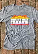 Kansas City BreakingT Worlds Best Tailgate Fashion T Shirt - Grey