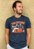 Detroit Tigers BreakingT The Future Is Now Fashion T Shirt - Navy Blue