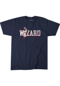 Ozzie Smith St Louis Cardinals BreakingT The Wizard T-Shirt - Navy Blue