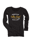 Baylor Bears Womens National Playoff Black Scoop Neck Tee