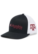 Texas A&M Aggies Columbia CLG PFG Mesh Adjustable Hat - Black