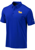 Pitt Panthers Columbia Omni-Wick Drive Polo Shirt - Blue