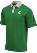 Michigan State Spartans Columbia Omni-Wick Range Polo Shirt - Green