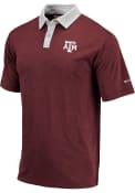Texas A&M Aggies Columbia Omni-Wick Range Polo Shirt - Red