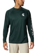 Michigan State Spartans Columbia Terminal Tackle T-Shirt - Green