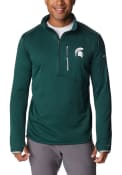 Michigan State Spartans Columbia Park View Fleece 1/4 Zip Pullover - Green