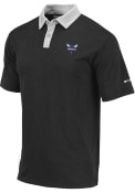 Charlotte Hornets Columbia Omni-Wick Range Polo Shirt - Black