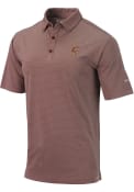 Cleveland Cavaliers Columbia Omni-Wick Heathered Sunday Polo Shirt - Red