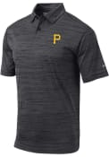Pittsburgh Pirates Columbia Omni-Wick Set Polo Shirt - Black