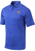 Chicago Cubs Columbia Omni-Wick Set Polo Shirt - Blue
