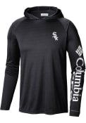 Chicago White Sox Columbia Terminal Tackle Hooded Sweatshirt - Black