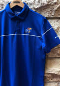 Kansas Jayhawks Columbia Breaker Polo Shirt - Blue