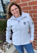 Detroit Tigers Womens Columbia Give and Go Light Weight Jacket - Grey