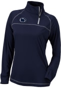 Penn State Nittany Lions Womens Columbia Classic 1/4 Zip Pullover - Navy Blue