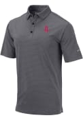 Houston Rockets Columbia Sunday Polo Shirt - Black