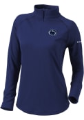Penn State Nittany Lions Womens Columbia Flop Shot 1/4 Zip - Navy Blue